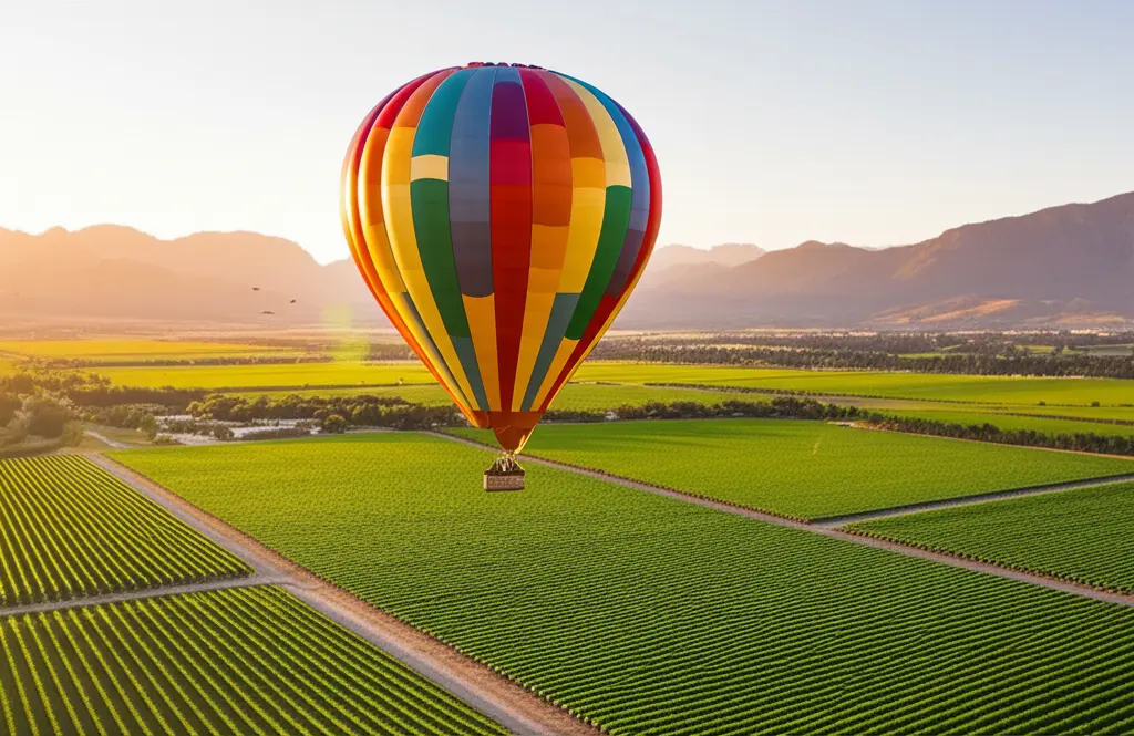 Winelands Sunrise Balloon Flight